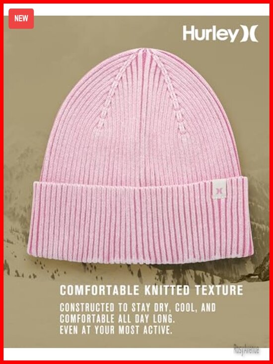 Cotton Ribbed Knit Beanie - Lightweight Pull-On Skull Cap main image 5
